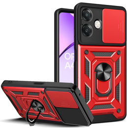 Husă blindată pentru Oppo A40 / Oppo A40m, CamShield Slide, roșu