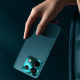 Husă din piele pentru Xiaomi Redmi Note 13 5G, leather hybrid, verde