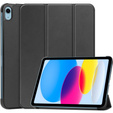 Husă pentru iPad 10.9 2022 10 Gen, Smartcase cu spațiu pentru stylus, negru