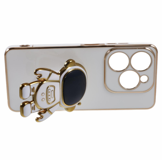 Huse pentru Infinix Hot 40i, Astronaut, alb