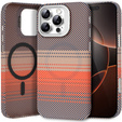 Carcasă pentru iPhone 16 Pro Max, cadru Kickstand, pentru MagSafe, Sunset Grey