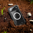 Husă pentru iPhone Air, impermeabilă IP68, SHELLBOX MagSafe, albastru