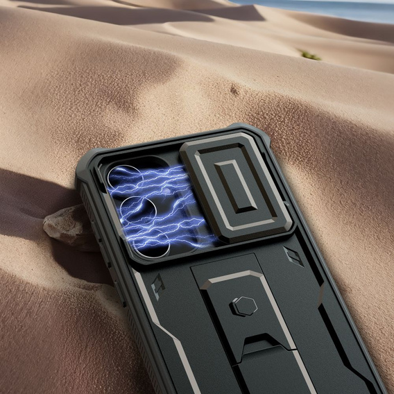 Husă blindată Tech-Protect Kevlar Cam+ pentru Samsung Galaxy S25 FE