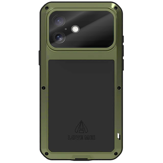 Carcasă blindată cu sticlă temperată pentru iPhone 17