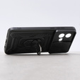 Husă blindată pentru Motorola Moto G84 5G, CamShield Slide, negru