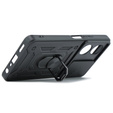Husă blindată pentru Oppo A58 4G, CamShield Slide, negru