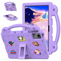 Husă pentru copii pentru DOOGEE T30 Pro, Cute Patterns, cu suport, violet