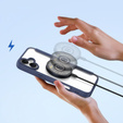 Dux Ducis Huse pentru iPhone 16, Skin X Pro, MagSafe, albastru închis