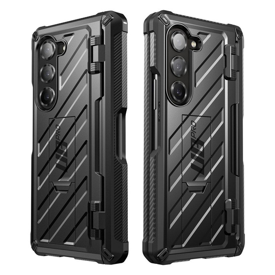 Husă Supcase Unicorn Beetle Pro cu sticlă 9H și compartiment pentru Slim S-Pen pentru Samsung Galaxy Z Fold6