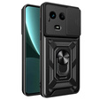 Husă blindată pentru Realme 11 5G, CamShield Slide, negru