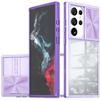 Huse pentru Samsung Galaxy S22 Ultra, Slide Camera, violet