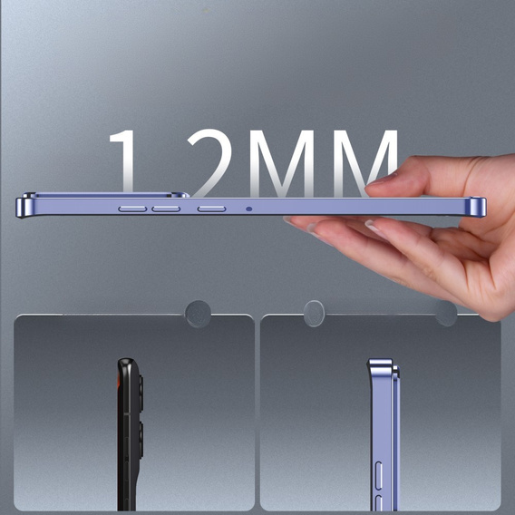 Carcasă de protecție pentru camera foto pentru Motorola Edge 50 Pro 5G, CamShield MagSafe, violet