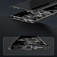 Husa pentru Samsung Galaxy S23 Plus, Magnetic Dual Glass, negru