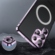 Carcasă de protecție pentru camera foto pentru Samsung Galaxy S25 Ultra, CamShield MagSafe, violet