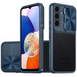 Huse pentru Samsung Galaxy A14 4G/5G, Slide Camera, albastru
