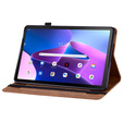 Husa pentru Lenovo Tab M10 10.1 Gen 3, Wallet Pen Slot, maro