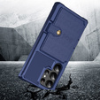 Husa pentru Samsung Galaxy S25 Ultra, Card Holder Kickstand, negru
