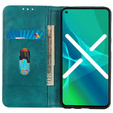 Huse pentru Motorola Edge 30 Neo, Wallet Litchi Leather, verde