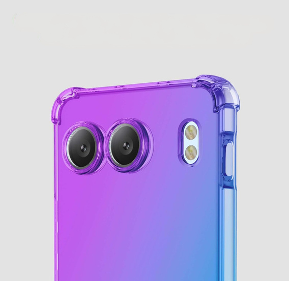 Husa pentru OnePlus Nord 4, Gradient Dropproof, Violet / albastru