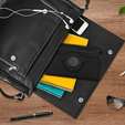 Husă pentru Samsung Galaxy Tab A7 Lite 8.7 T220 / T225 TB330FU 10.95", rotativă 360, negru