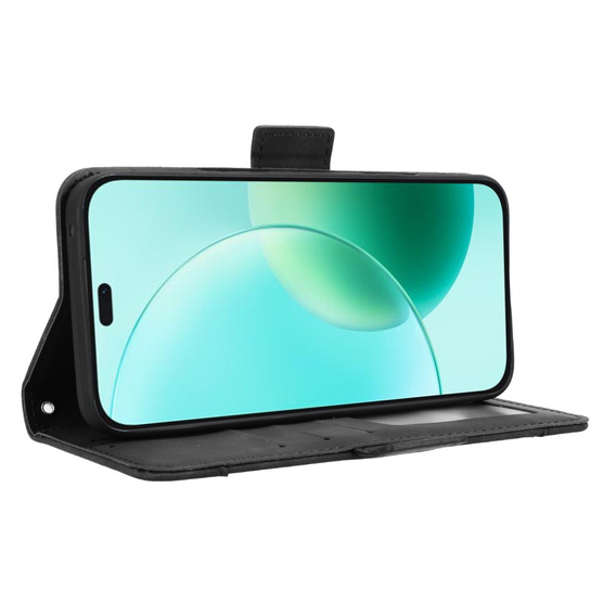 Cu clapetă pentru Honor 400 Lite, Card Slot, negru