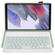 Carcasă + tastatură Samsung Galaxy Tab A7 Lite 8.7 T220 / 225, verde deschis