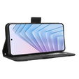 Cu clapetă pentru Xiaomi Redmi Note 14 4G, Card Slot, negru