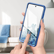 Huse pentru Samsung Galaxy S21 FE, Suritch Full Body Cosmos, albastru