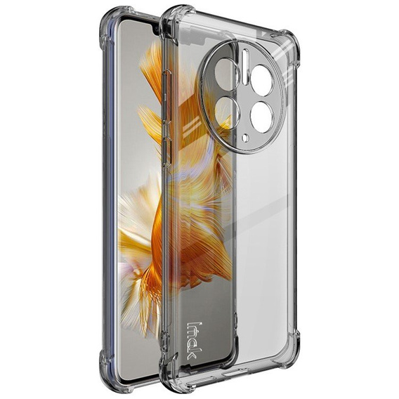 IMAK Huse pentru Huawei Mate 50 Pro, Dropproof, transparent / negru