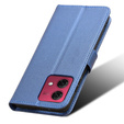 Husă flip pentru Motorola Moto G84 5G, Smart Magnet, albastru