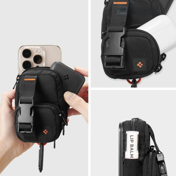 Organizator magnetic cu atașament MagSafe pentru smartphone-uri cu MagSafe (MagFit)