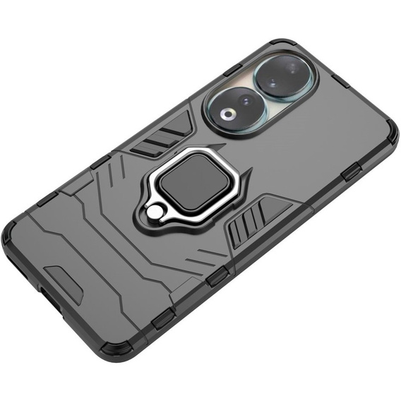 Huse pentru Honor 90, Kickstand Ring, negru