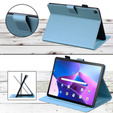 Husă pentru Lenovo Tab M10 Plus 10.6 Gen 3, cu clapetă, animal, albastru