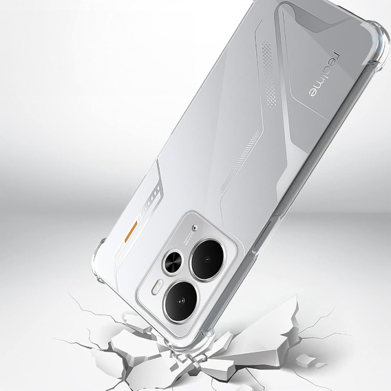 Huse pentru Realme 14 5G / Realme 14T 5G, Dropproof, transparentă