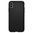 Husă Spigen Liquid Air mată neagră pentru Apple iPhone X / Xs