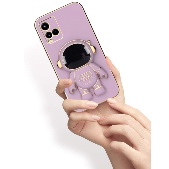 Huse pentru Vivo Y33s, Astronaut, violet