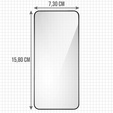 2x ERBORD 3D sticlă călită pentru Samsung Galaxy S25 FE