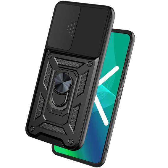 Husă blindată pentru Xiaomi Redmi Note 10 Pro, negru