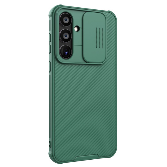 Carcasă blindată Nillkin pentru Samsung Galaxy A55 5G, CamShield Pro, verde