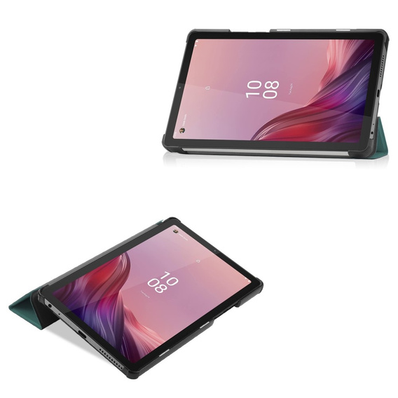 Husă pentru Lenovo Tab M9, Smartcase, verde