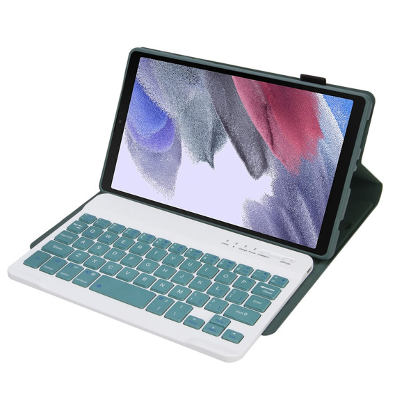 Carcasă + tastatură Samsung Galaxy Tab A7 Lite 8.7 T220 / 225, verde