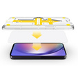 2x Sticlă călită pentru Samsung Galaxy S24 / S25, ERBORD Easy App 9H Screen Protector