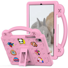 Husă pentru copii pentru Samsung Galaxy Tab S6 Lite 10.4 2020/2022 / Tab A7 2020 T500 / T505 / Tab S6 T860/T865, Cute Patterns, cu suport, roz