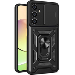 Husă blindată pentru Samsung Galaxy A05s, CamShield Slide, negru