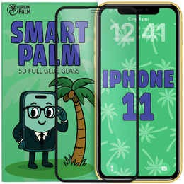 Sticlă temperată 5D Full Glue Smart Palm pentru iPhone 11
