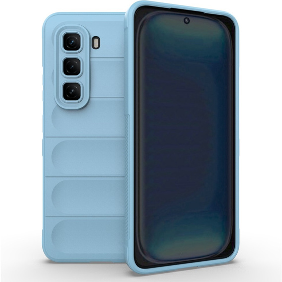 Huse pentru Infinix Hot 50 Pro 4G, Gaming Shockproof, albastru