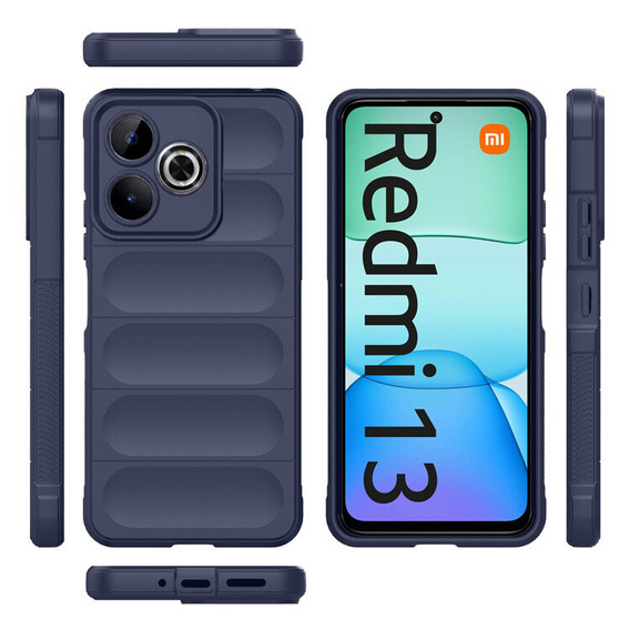 Huse pentru Xiaomi Redmi 13, Gaming Shockproof, albastru închis