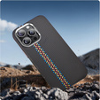 Carcasa pentru iPhone 16 Pro Max, Carbon Fiber MagSafe, negru