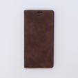 Husă pentru Xiaomi Redmi Note 12 5G / Poco X5 5G, ERBORD Vintage, portofel cu clapetă, cafea