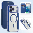 Carcasă Wallet MagSafe RFID flip cu protecție pentru camera foto pentru iPhone 17 Pro Max